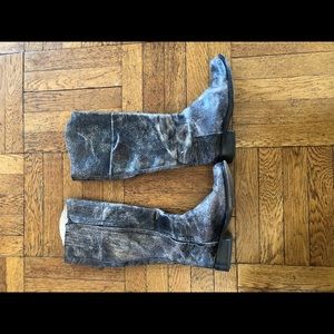 Steven by Steve Madden leather boots, sz 7.5